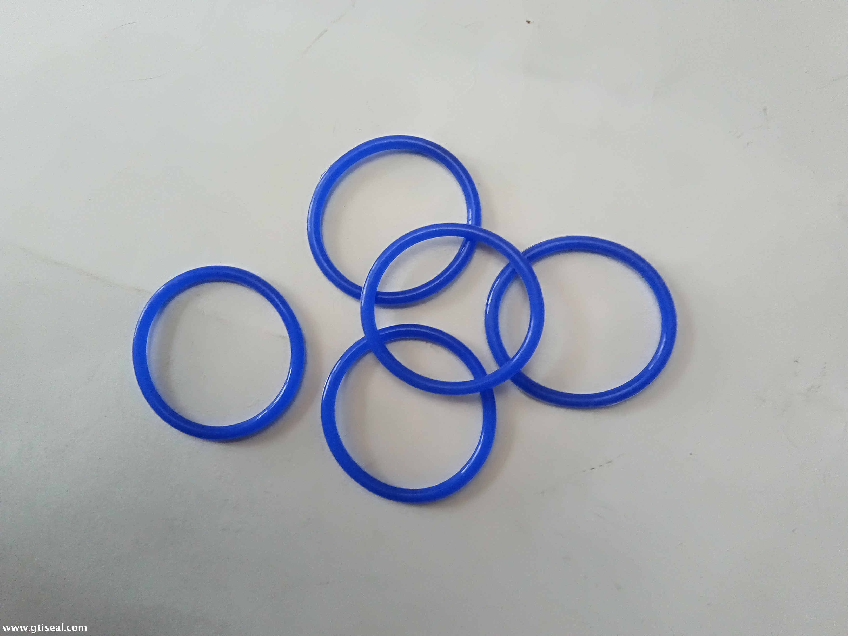 Blue silicone rubber o ring for sealing 