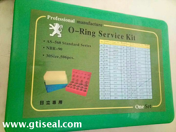 30 sizes 506 pcs about rubber o ring kit 
